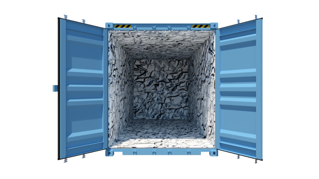 Temcore 40’ Full Liner for complete temperature control in extreme climates.